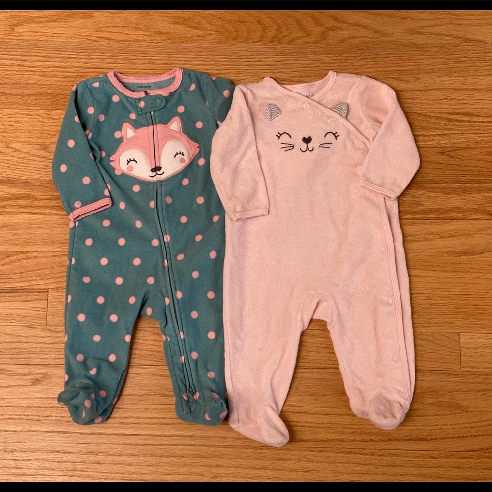 Carter’s 2 Piece Footed Onsies